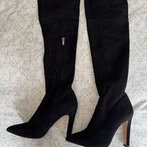 Aquitalia Over the Knee Suede Boots, Like New, Sz 39